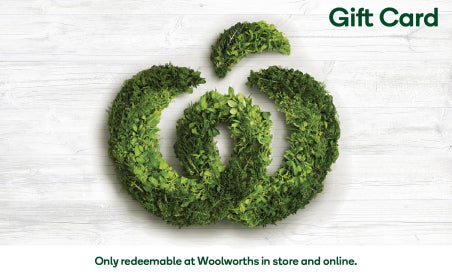 Woolworths eGift Cards Plastic