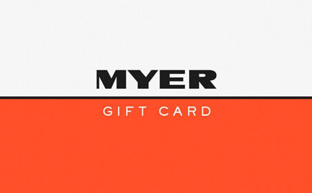 Myer Gift Cards Plastic