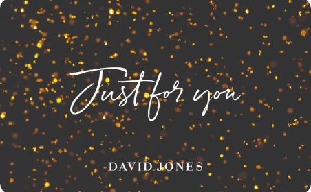 David Jones AU eGift Card Plastic